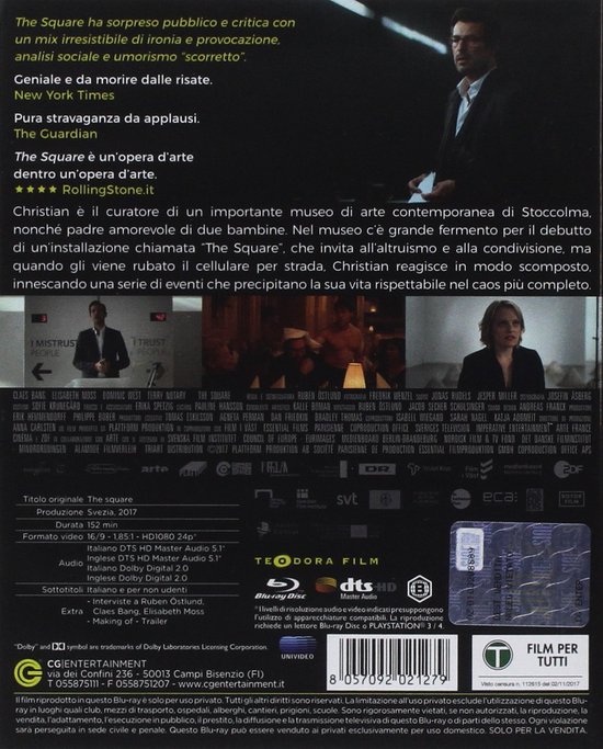 Film Thriller Mysterie Blu-ray Regio Vrij Italiaanse Import — afbeelding 2