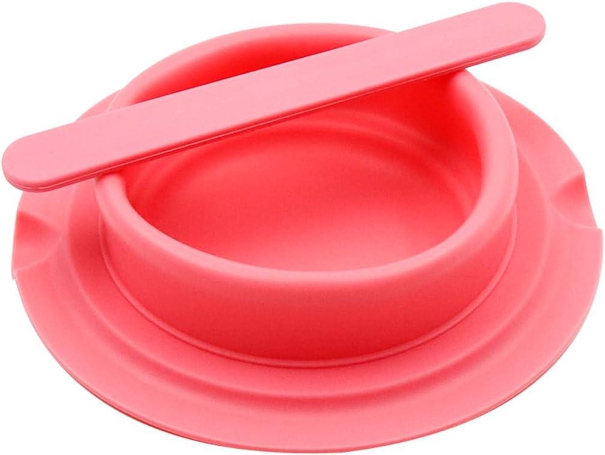 Waxkommen en spatels - Ontharingsset - Soepel ontharen - Herbruikbaar siliconen - 2 stuks - Roze