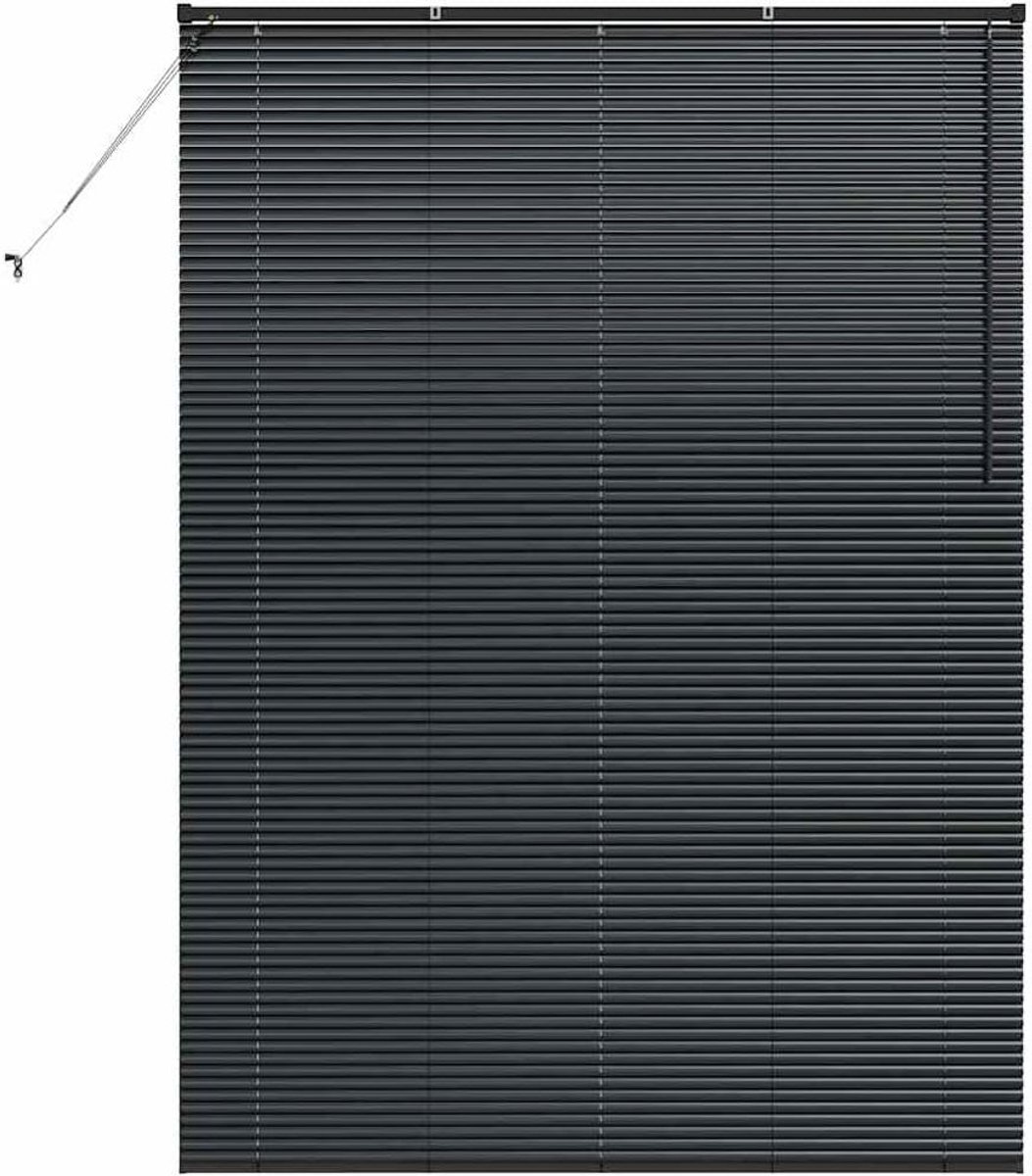Raamblind Aluminium - Venetiaanse jaloezieën - Privacy en licht - Matte afwerking - 155 x