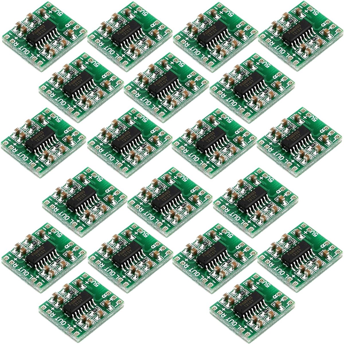 ONF3 - Mini Digitale Versterker - 3W Class D - Hoogwaardige Geluidskwaliteit - Compact ontwerp - 2.5-5V voeding - Voor muziek en audio