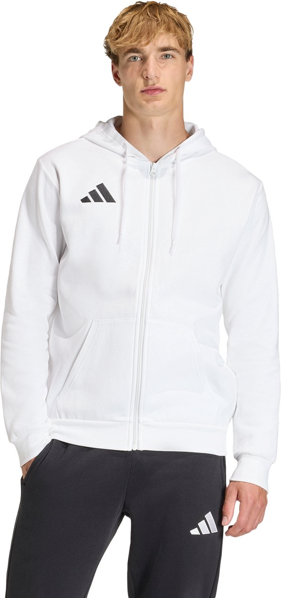 Adidas Performance Entrada26 Full Zip Hoodie Heren Wit