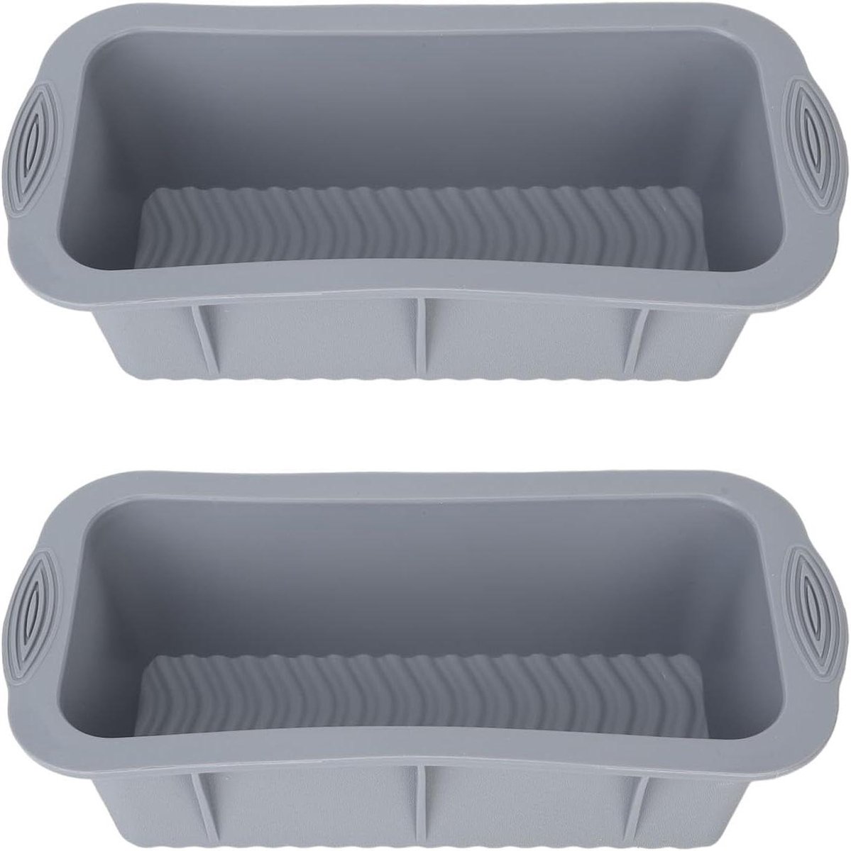 Grote Ijsblokvorm - IJsblokjes Tray - Drankjes Koelen - Gemakkelijk Sloop - 2 Stuks - Zwart
