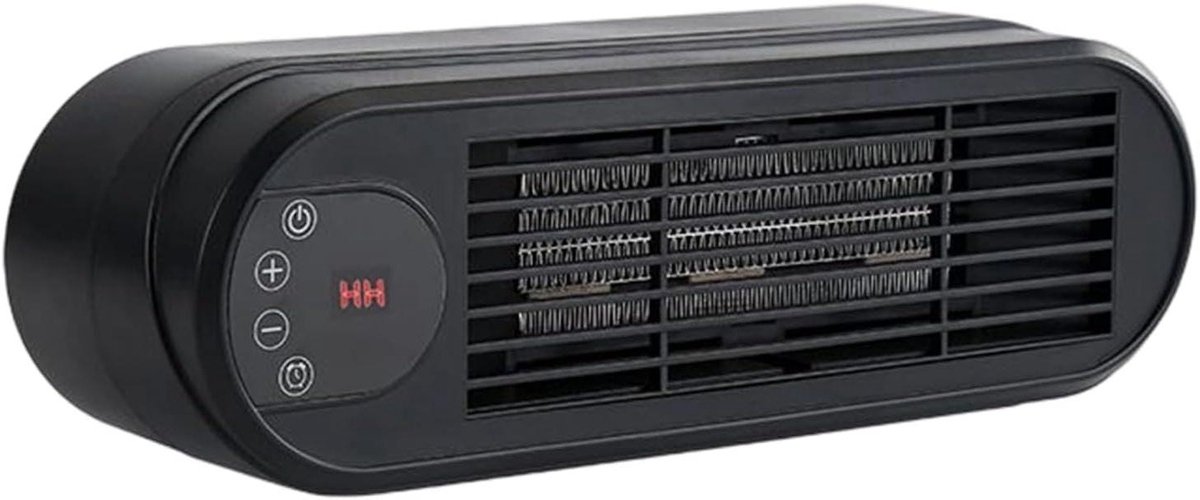 Draagbare Verwarming - Mini Kachel - Snelle Warmte - Bijna Stille Werking - 103 cm Hoog - Wit