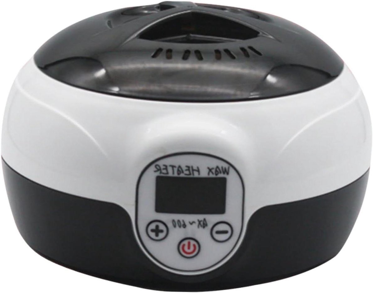 Professionele Wasverwarmer - Wax Smelt Warmer - Ontharen Thuis - Snelle Opwarming - 18 cm - Zwart