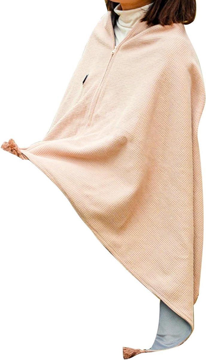 Elektrische deken - Verwarmde sjaal - Warm Blijven - USB Aangedreven - 150 x 8 cm - Grijs