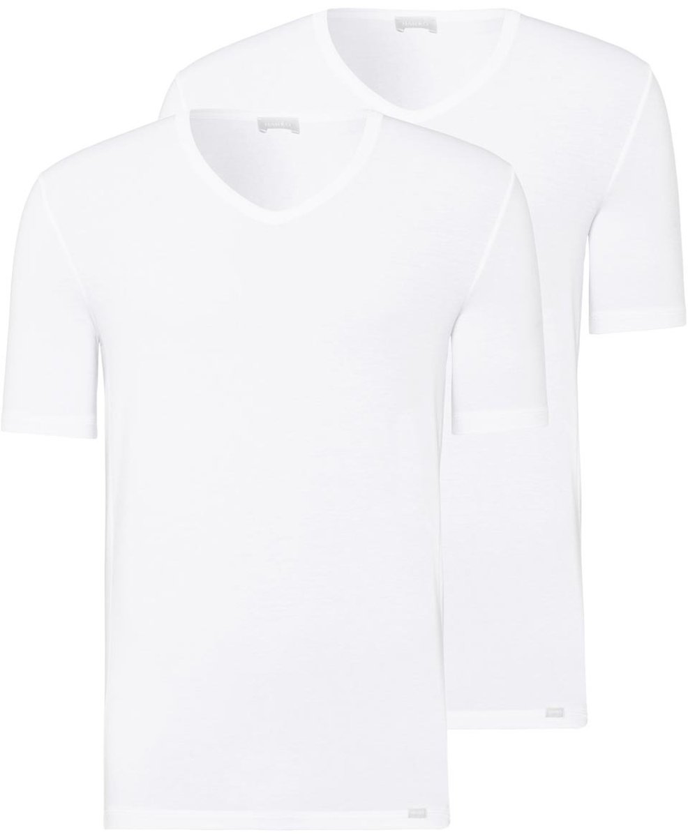 Hanro Heren onder t-shirts 2 pack Natural Function