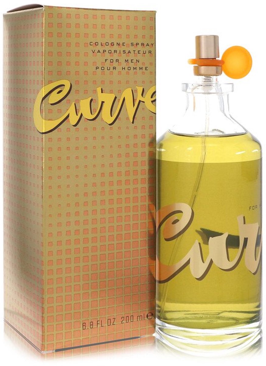 Liz Claiborne Curve Cologne Spray - Verfrissende, kruidige amber geur - 200 ml