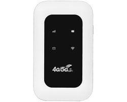 Allecto – Draagbare WiFi Hotspot – 4G 5G – Verbinding tot 10 Apparaten – 300Mbps – Ideaal voor Reizen en Kamperen – Compact en Handzaam – Geschikt ..