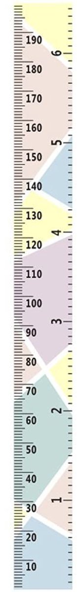 Allecto - Kids Hoogtemeter Canvas - Groeimeter voor Jongens en Meisjes - Wanddecoratie 20x200cm - Groeimeting - Kinderkamer - Geschikt voor kindere...