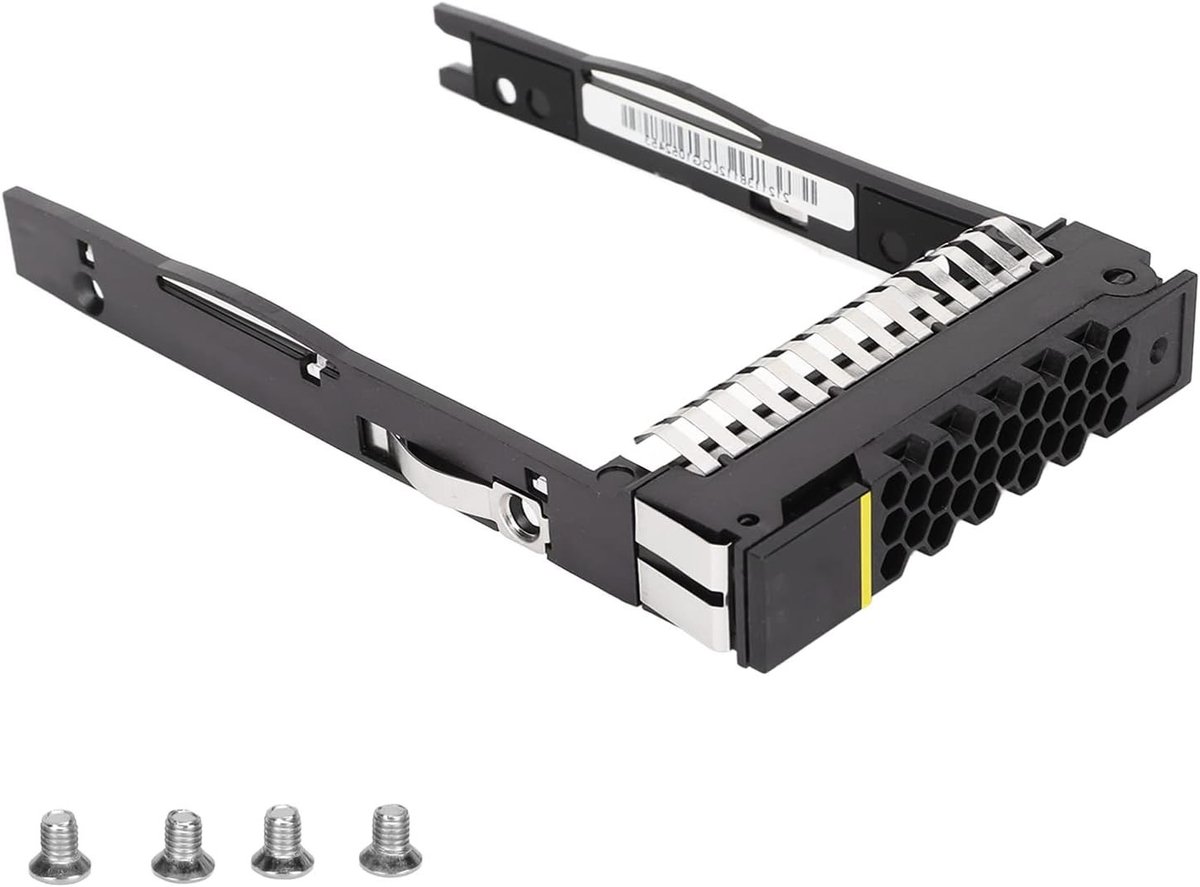 2.5 inch HDD Caddy voor SAS/SATA Hardeschijven - Universele Server Behuizing voor Huawei RH1288, RH2288 en RH2285H - Zwart, Duurzaam en Efficiënt