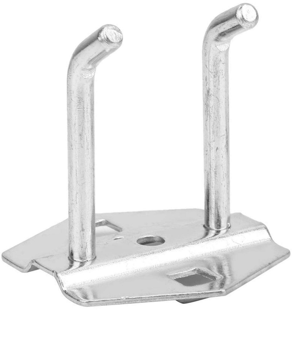 Allecto - Wandmontage gereedschapshouder - Stalen opberg haken - 5 stuks - Wandmontage voor opbergstandaard - 50*¢6mm - Opslagoplossing - Geschikt ...