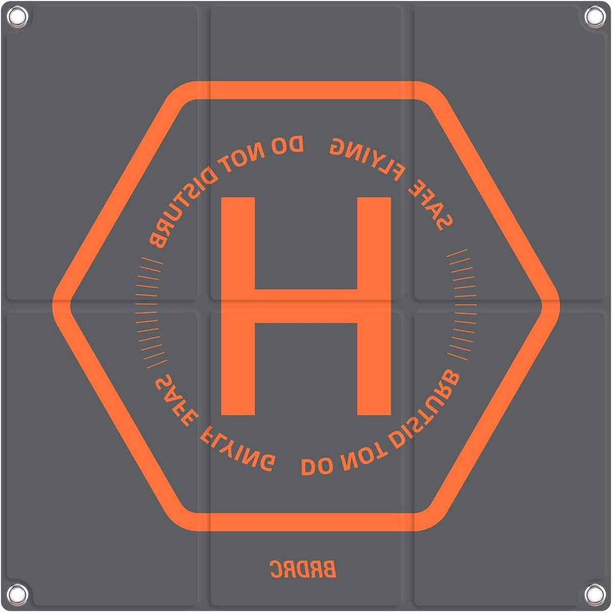 50cm Drone Landing Site - Universele Vouwbare Dubbelzijdige Waterdichte Helipad voor DJI Mini en Mavic Drones, Ideaal voor FPV en Buitengebruik