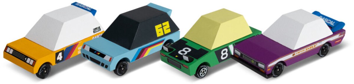 Candylab speelgoedauto Candycar - Tokyo Heat racewagen.