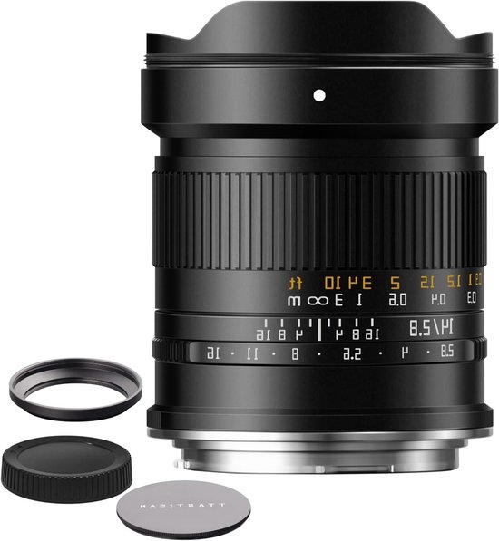 14mm F2.8 Ultra Groothoeklens voor Full Frame Camera's met RF-Mount en 77mm Filterhouder, Ideaal voor Landschaps- en Architectuurfotografie