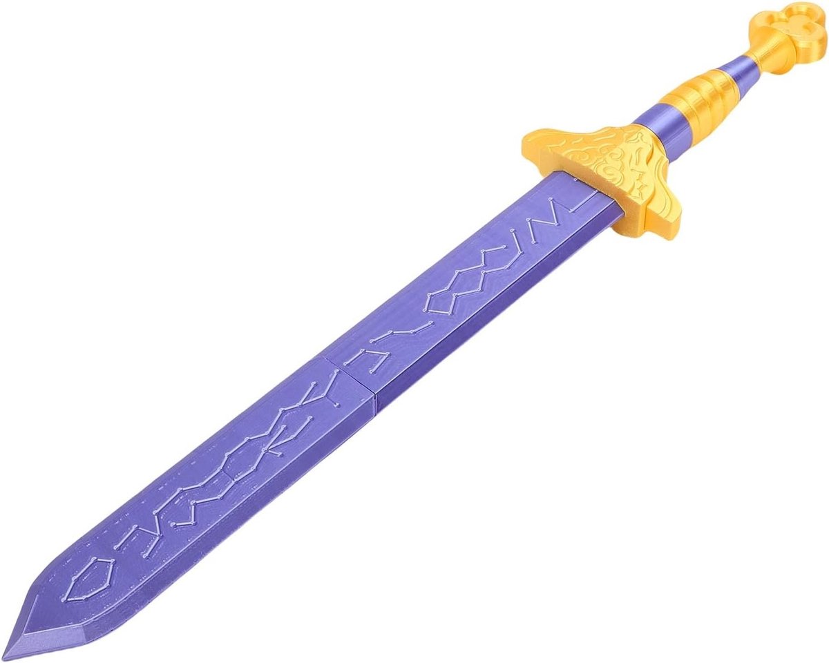 Cosplay Zwaard voor Rollenspel, 3D Geprint Speelgoed Zwaard, Perfect voor Kostuum Accessoire en Verzameling tijdens Feesten en Festivals
