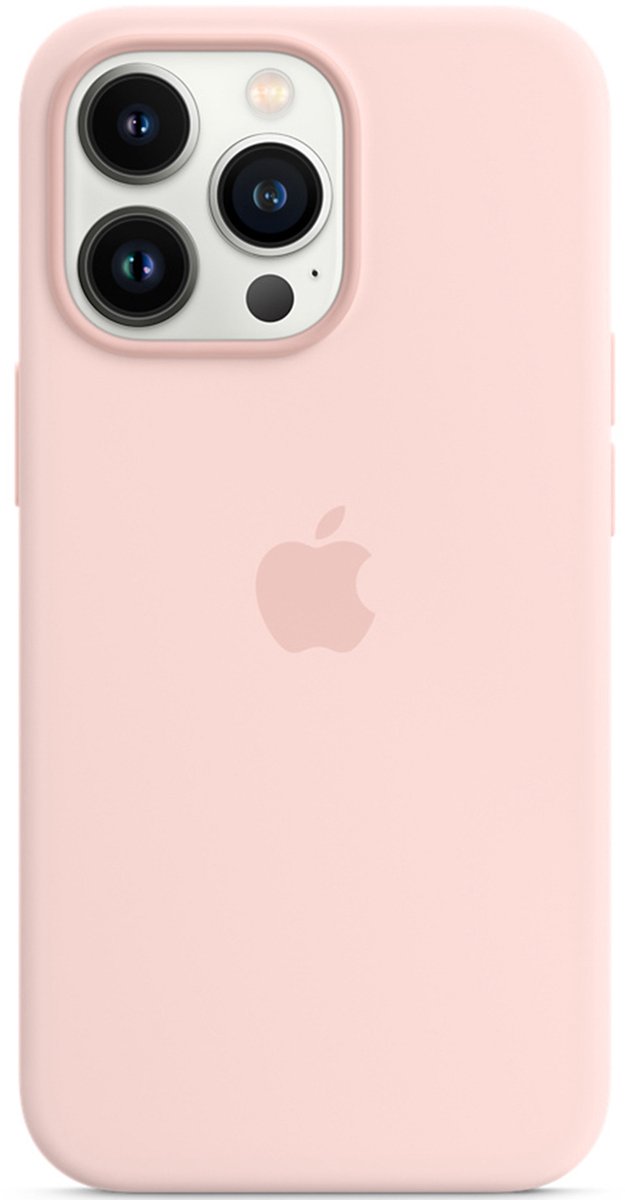 Apple - Siliconen hoesje - MagSafe - iPhone 13 Pro Max - Chalk Pink