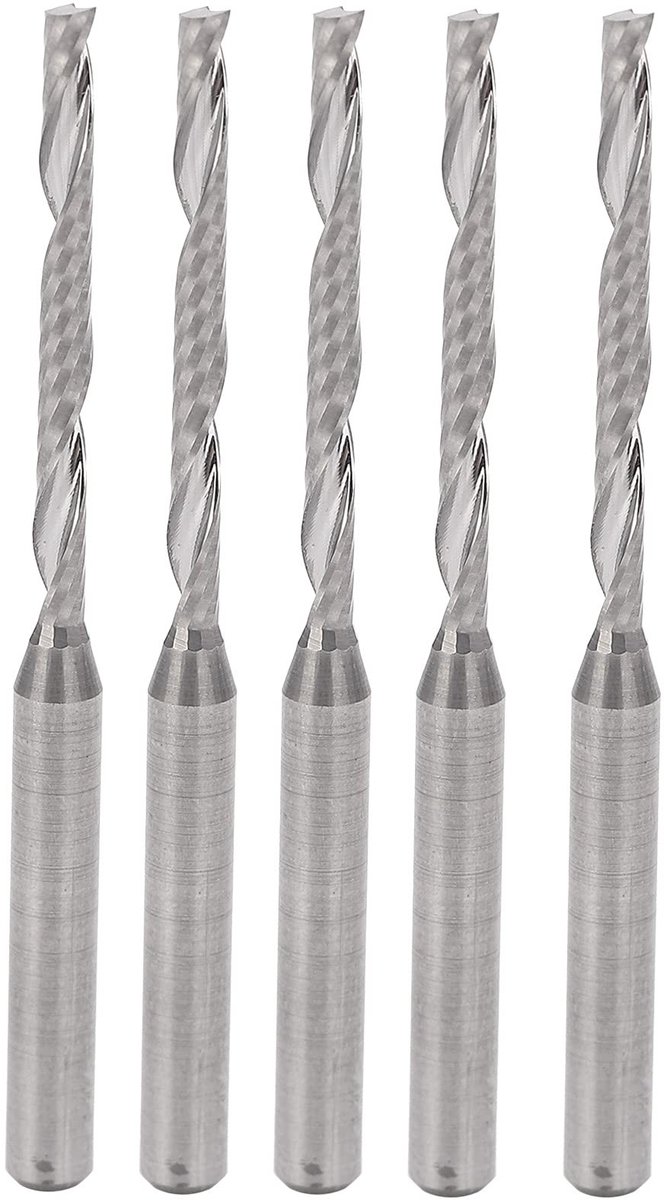 ONF3 - Frees Cutter Set - 5-delige Frees Cutter Set voor Houtbewerking - Hoogwaardige Tungsten Staal Bits - Voor Precisie Houtbewerking - Geschi...