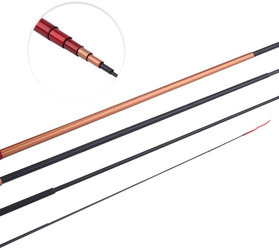 Store_7 - Spinning Hengel - Draagbare telescopische hengel - Stevig en duurzaam - Geschikt voor zoetwatervissen - Perfect voor beekjes en rivieren — afbeelding 5