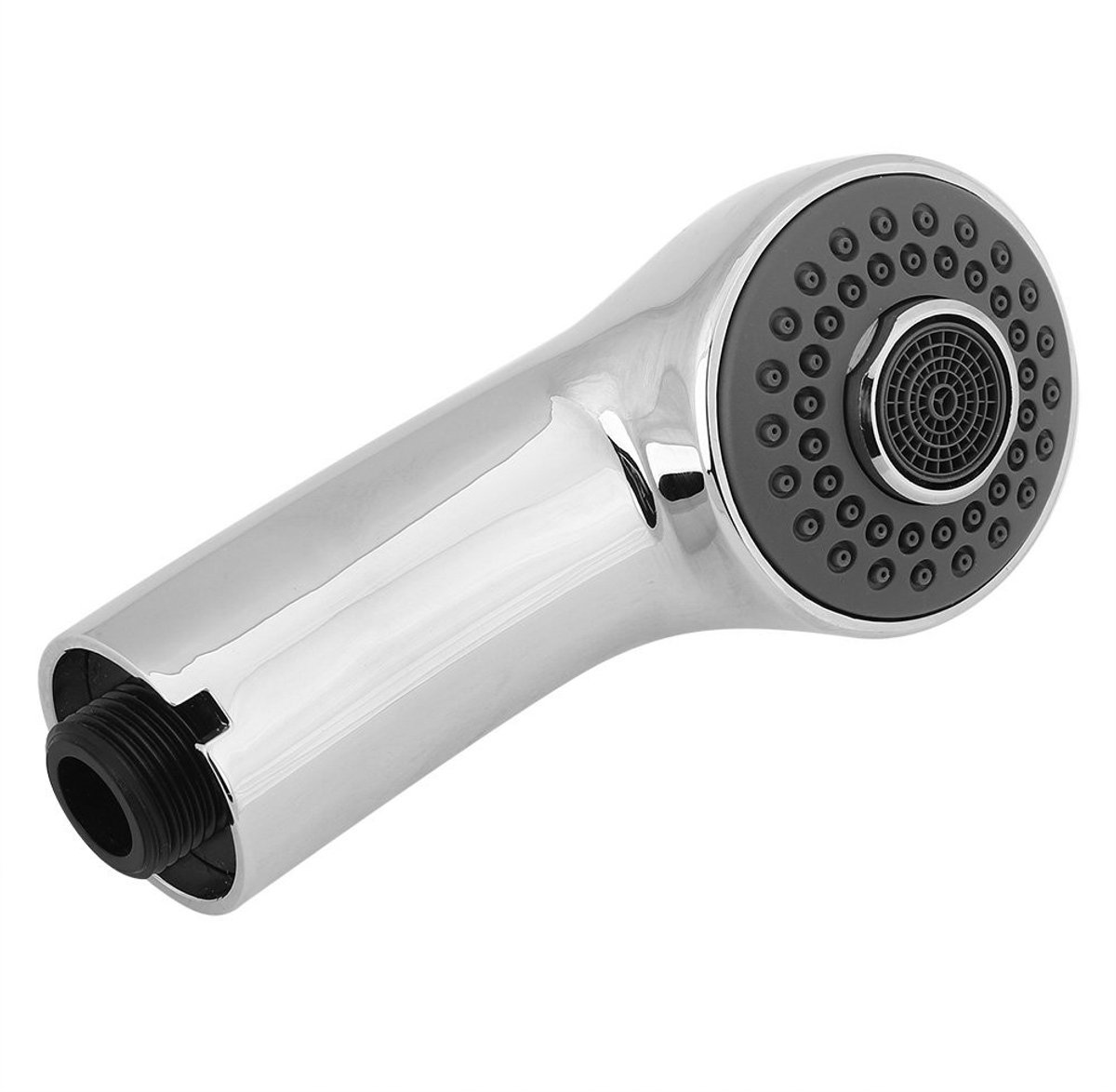Allecto - Sproeikop Keukenkraan - Uittrekbaar - Chroom - 2 Straalmodi - Eenvoudige installatie - Geschikt voor 4-punts slangen