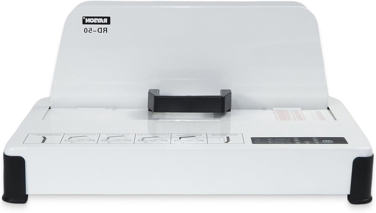 Thermische bindmachine voor A4-papier - Bind tot 480 pagina's, max. 50mm dikte, 3 verwarmingsniveaus