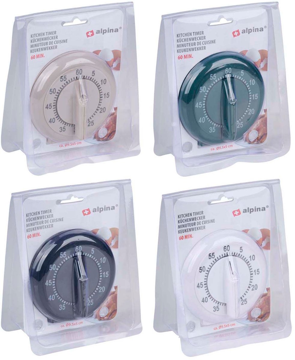 alpina Keukentimer - Kunststof - 1 stuk