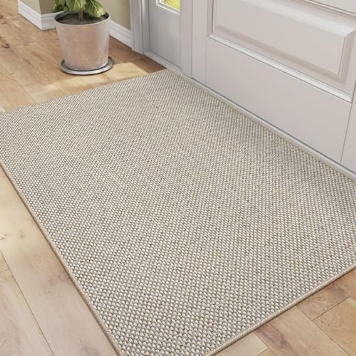 Deurmat Binnen 80 x 120 cm - Absorberend Wasbaar Vuilvangmat - Antislip Dunne Entreekleed