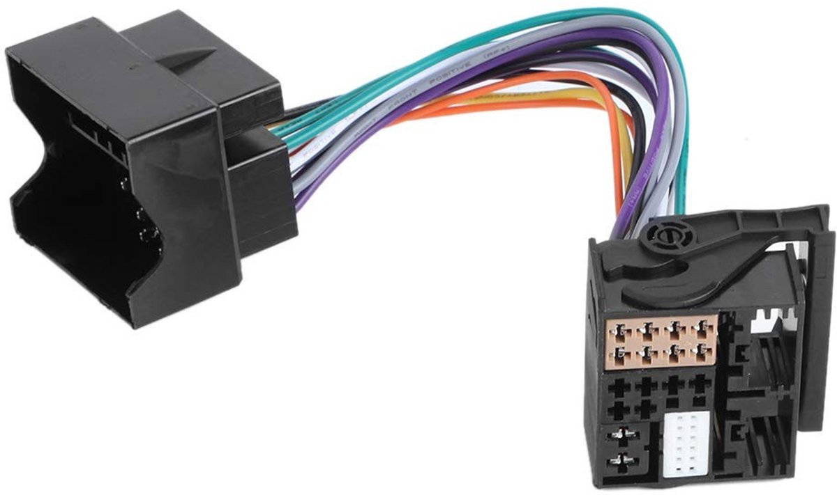 Allecto - Auto Radio Adapter - Hoogwaardige Converter voor PQ naar MQB - Eenvoudige installatie - Geschikt voor RCD330 - Upgrade Kabel voor Audi - ...