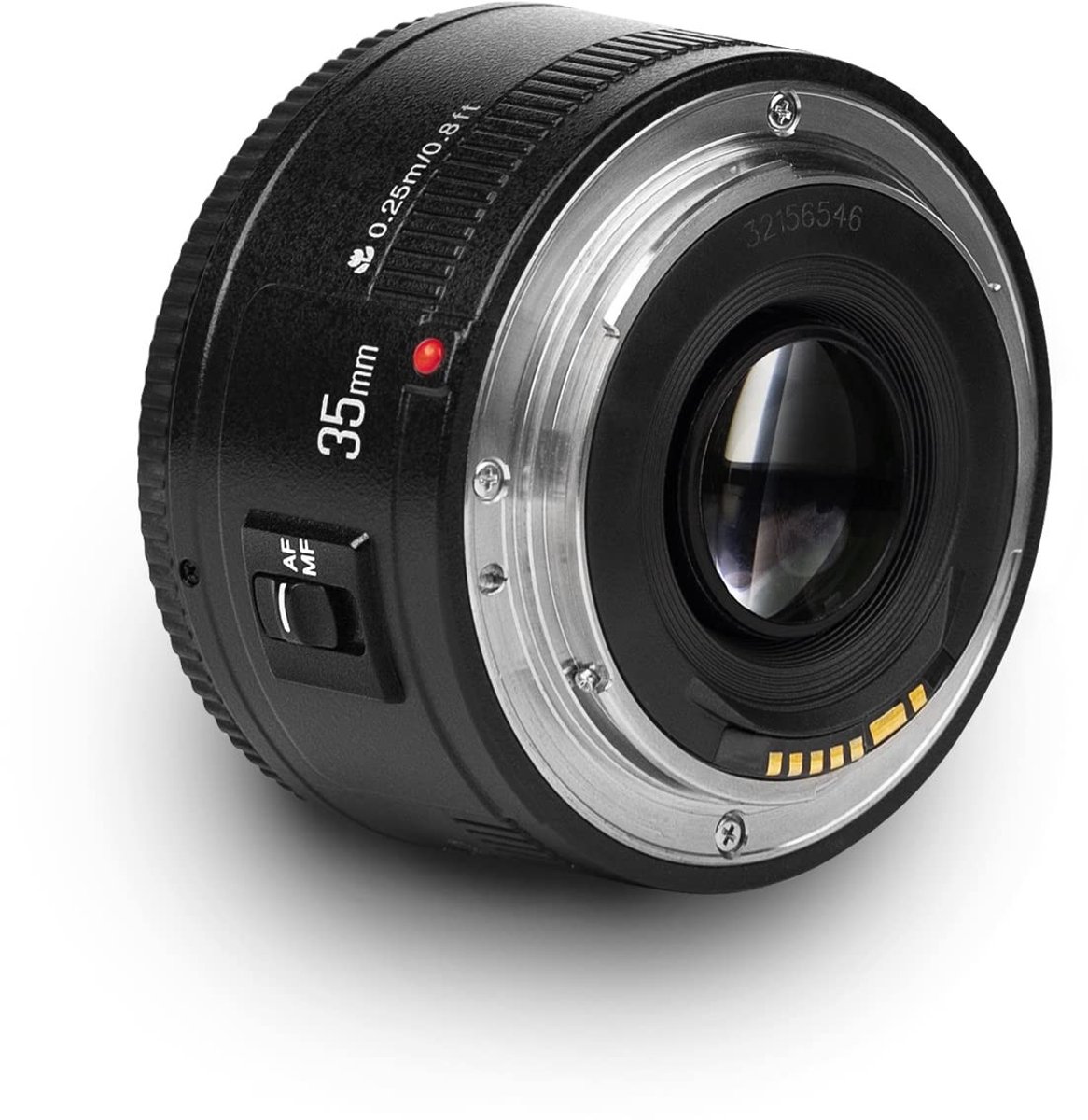 Allecto - YN35MM Canon - lens - scherpte en lichtsterkte - zwart - 35mm camera lens - geschikt voor Canon - f/2.0 model