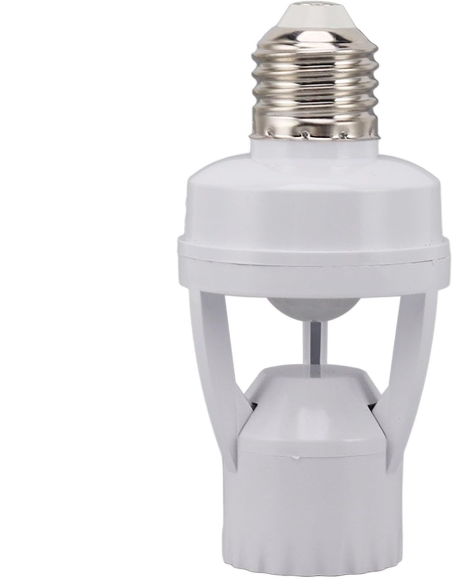 Allecto Bewegingssensor - Lichtfitting E27 - Auto Aan Uit - Nachtlichtbediening - Garagelamp - Geschikt voor Kelder - Model Spacnana4yadx9teqr