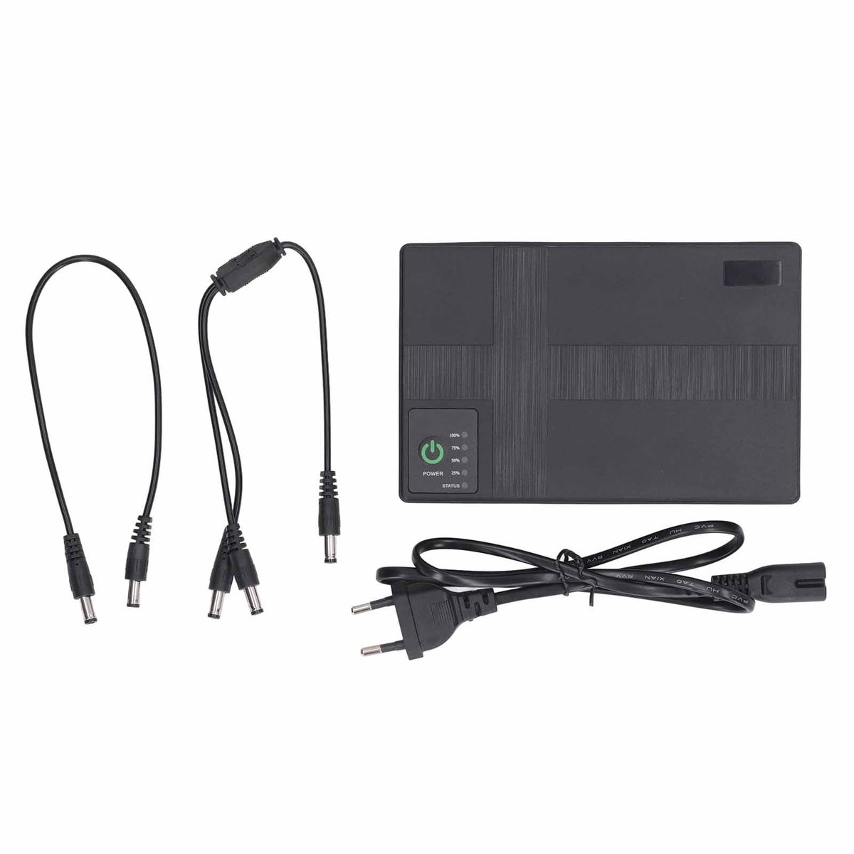 Allecto - 10400mAh Batterij - Dual Input Power Bank - Zwart - Geschikt voor Router en Beveiligingscamera - Lange Looptijd