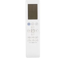 Allecto - Universele Air Conditioner Afstandsbediening - Ergonomisch - Zwart - Vervangingsremote - Geschikt voor Midea - Inclusief gebruiksinformatie