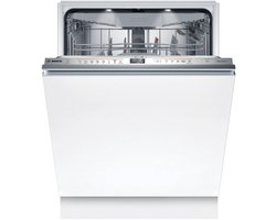 Bosch SMV6ECX10E - Inbouwvaatwasser - A label - 14 couverts - Volledig geïntegreerd - Besteklade - 42 dB - Stil - AquaStop