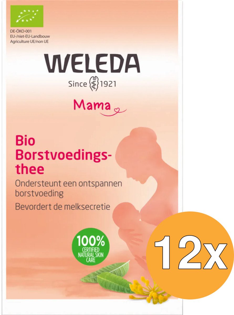 12x Weleda Mama Borstvoedingsthee Bio (40 gr)