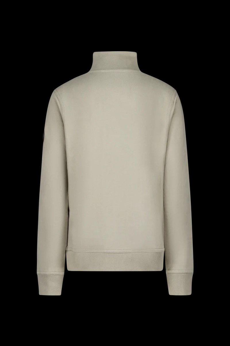 Sweat Quarter Zip Trui Kinderen Aluminum 14