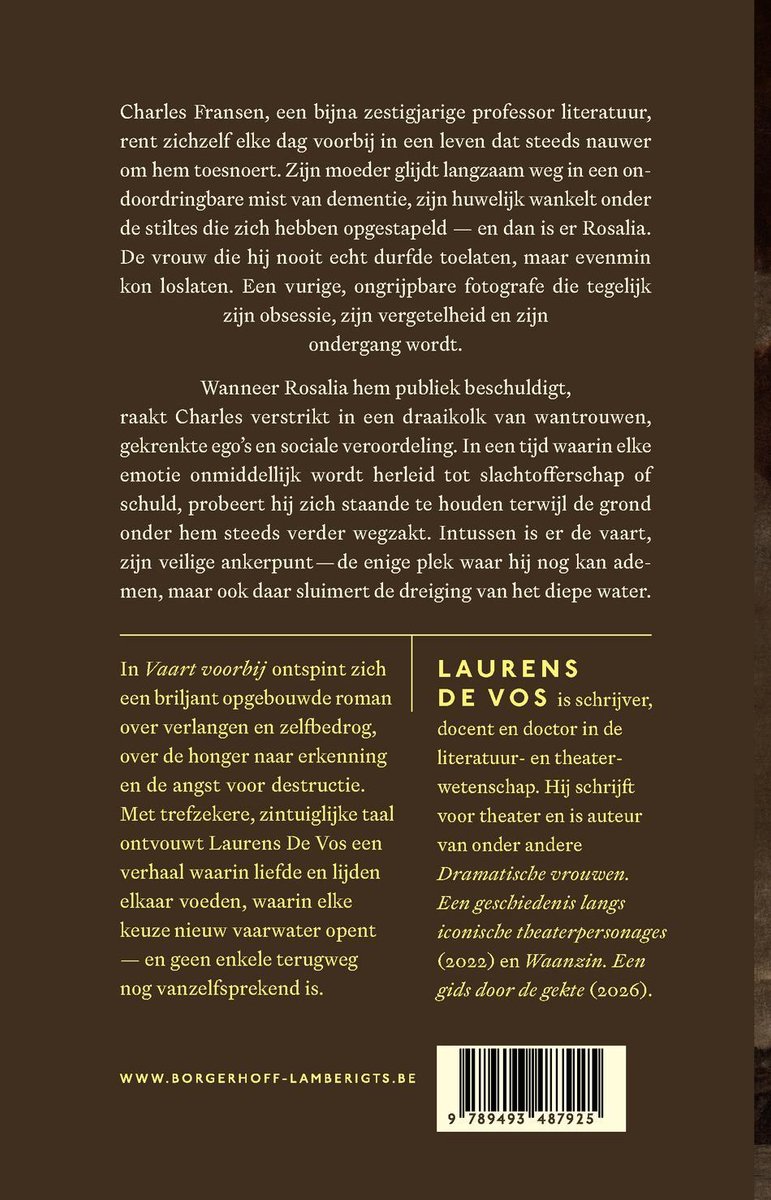 Vaart voorbij - back cover