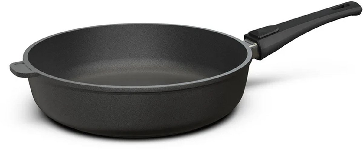 Hoffmann CLASSIQ hapjespan - Ø 24 cm - Antikleef - Afneembare steel - Zonder deksel - Gemaakt in Duitsland
