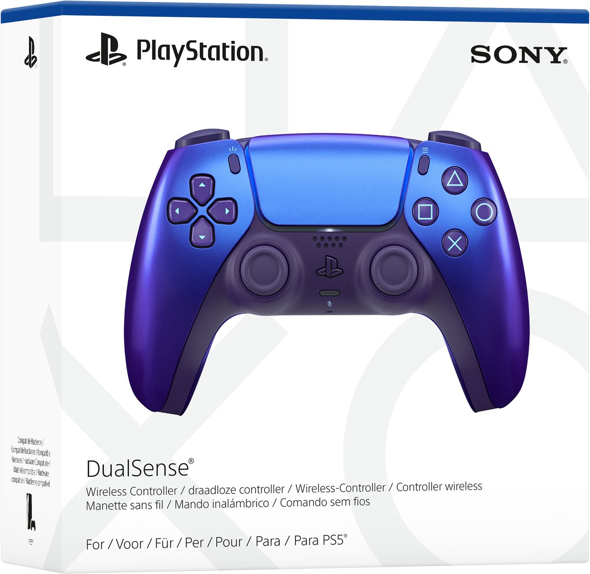 Sony DualSense Chroma Indigo controller met haptiek thumbnail 6