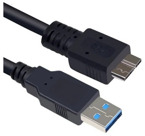 Oneay Draagbare harde schijfkabel met MicroUSB 3.0 B-interface, geschikt voor externe harde schijven van 2,5 inch met een capaciteit van 4 TB of minder, voor snelle lees- en overdrachtssnelheden. van Merkloos — afbeelding 3