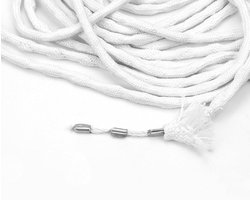 Lead Tape 500 g voor Gordijnen - 10 m Gewichtstape voor Buiten, Perfecte Vouwen en Stabiele Hangkwaliteit, Ideaal voor Gordijnstof en Horren