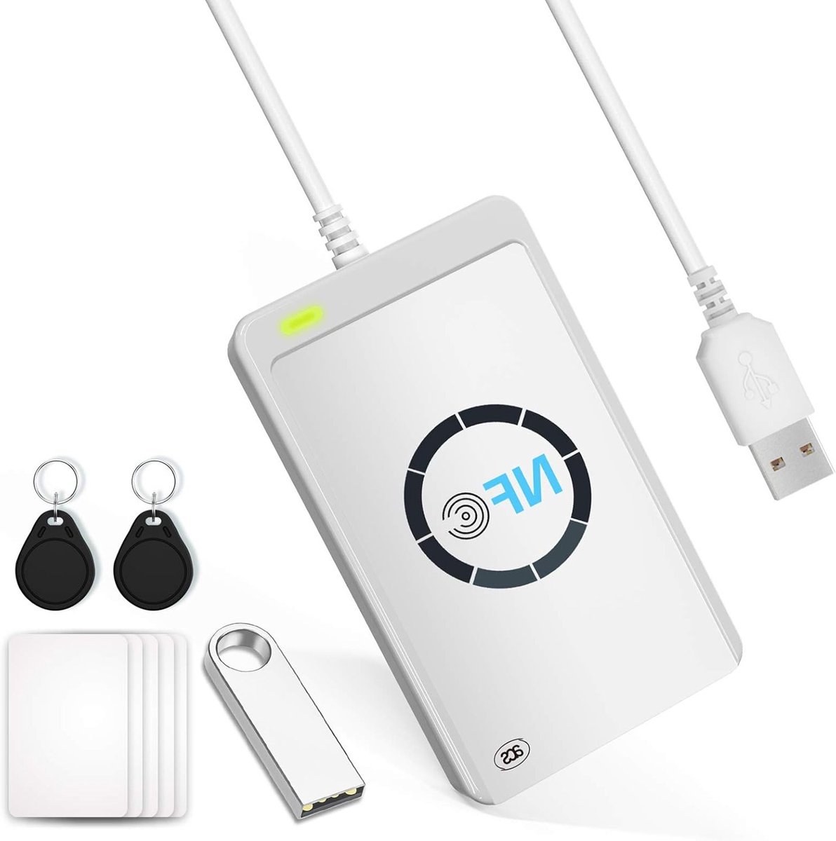 Contactloze NFC RFID Reader Writer voor ISO14443A/B Kaarten en Tags