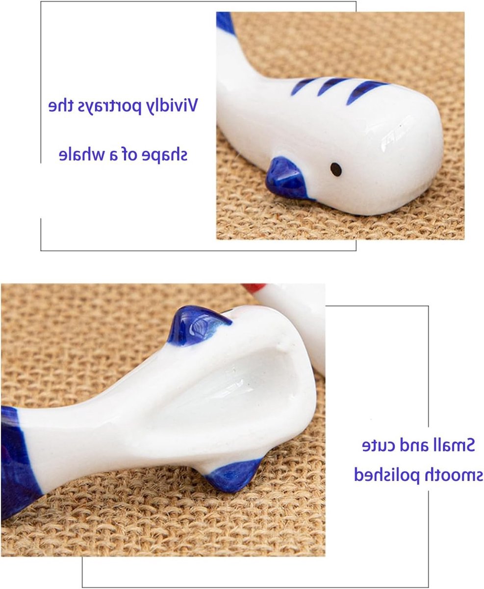 Set van 5 Stuks Tafelbestek Houder, Keramische Chopstick Houder voor Lepel, Vork en Mes, Keuken Tafel Decoratie en Organisatie — cadeau in Wonen & Interieur - foto 2