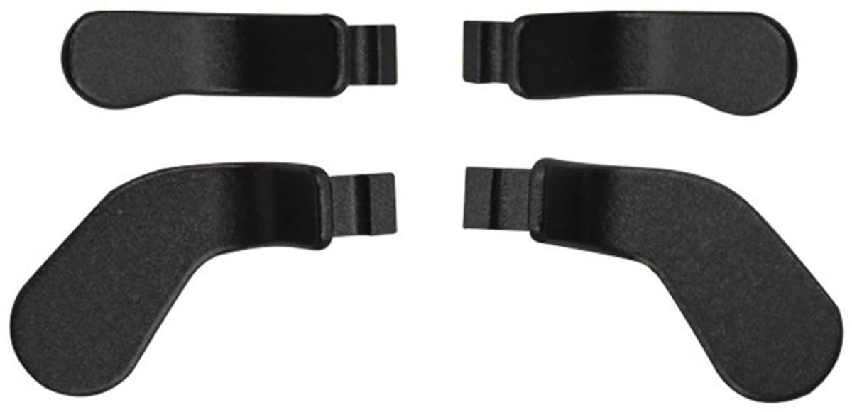 Dailygoods - Dailygoody - Terugpeddels - Vervangende knoppen - Duurzaam en eenvoudig te installeren - Zwart - Roestvrijstalen onderdelen - Geschikt voor Xbox