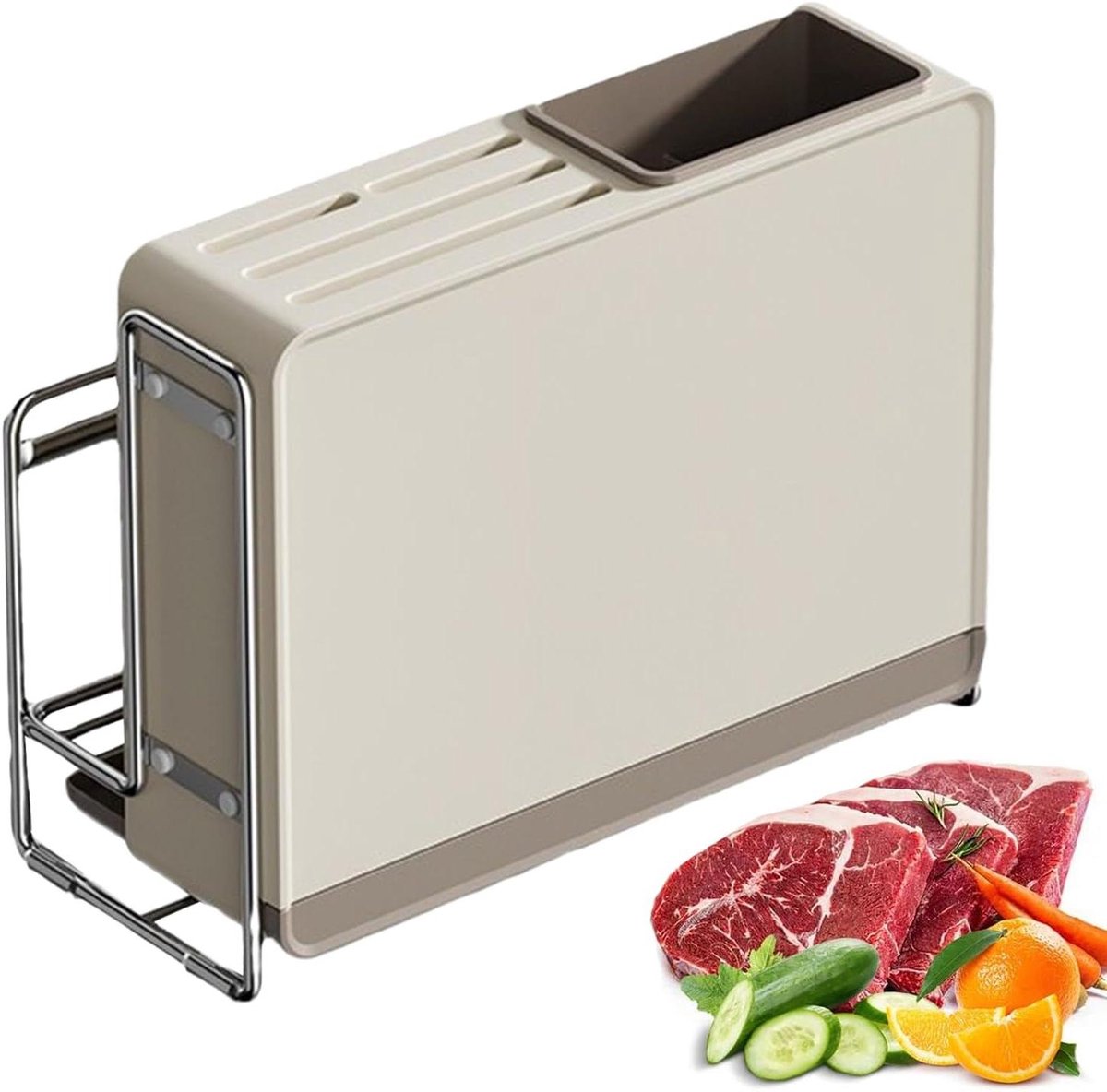 Keuken Organizer - Keukenrek - Keuken Opbergen - Multifunctioneel Ontwerp - 30 cm - Wit