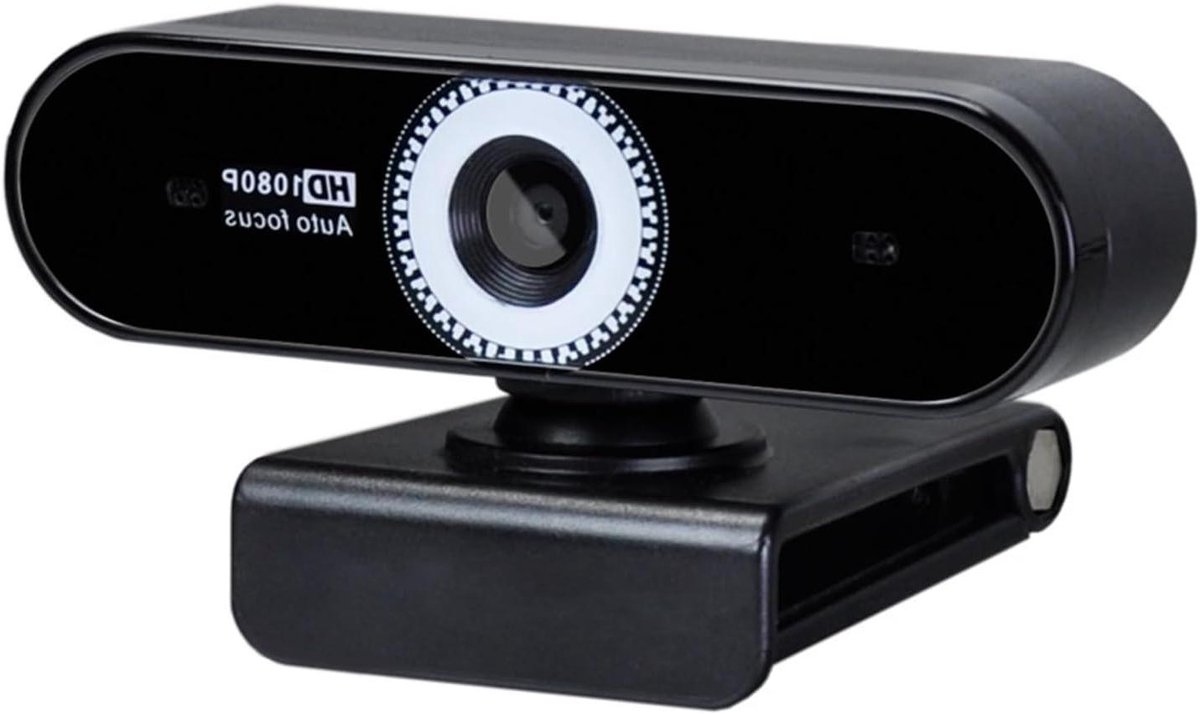 Webcam - UHD Camera - Video Bellen - 10x Optische Zoom - 2K Resolutie - Zwart