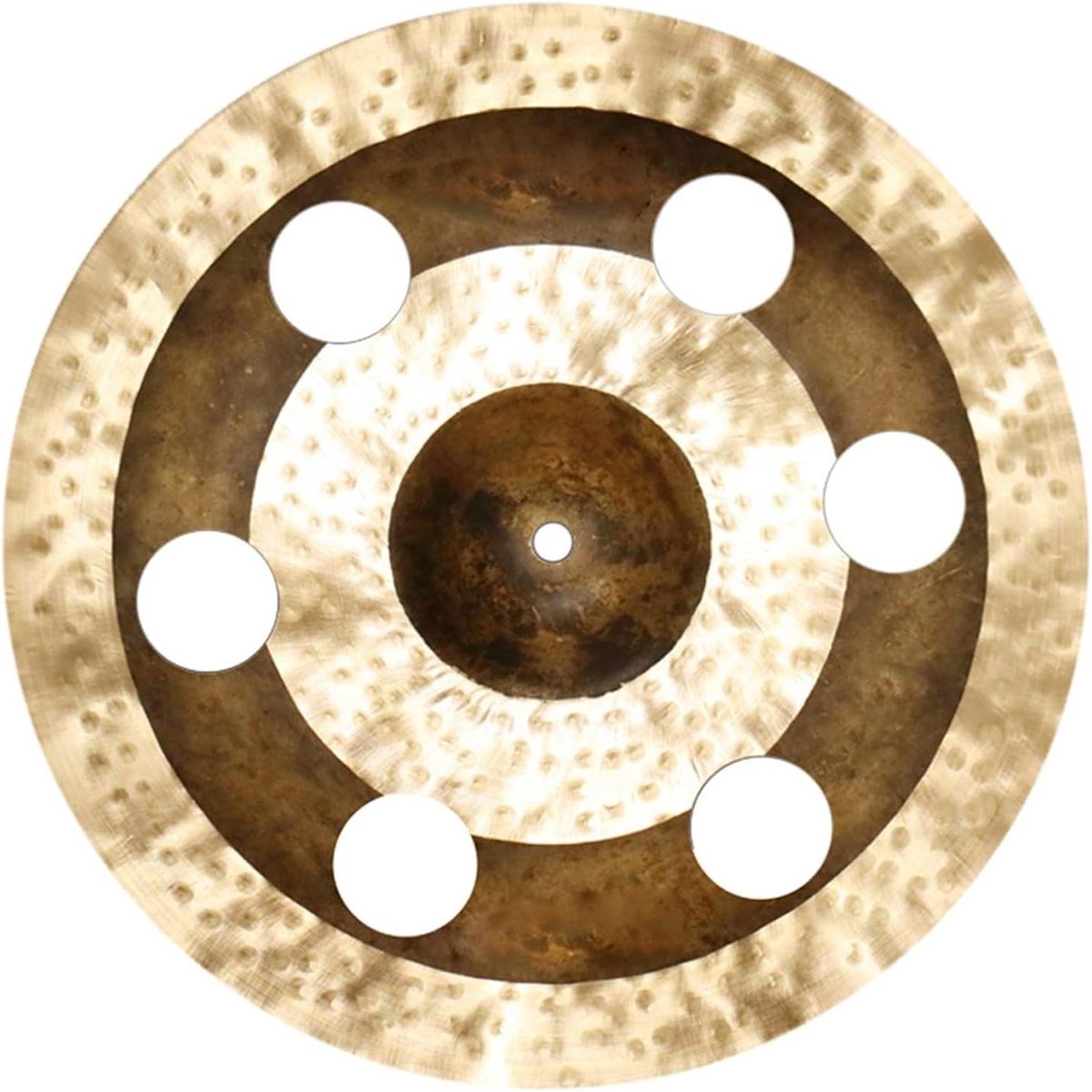 Oefen Bekkens - Percussie Instrument - Drummen Oefenen - Heldere Klank - 8 Inch - Metaal