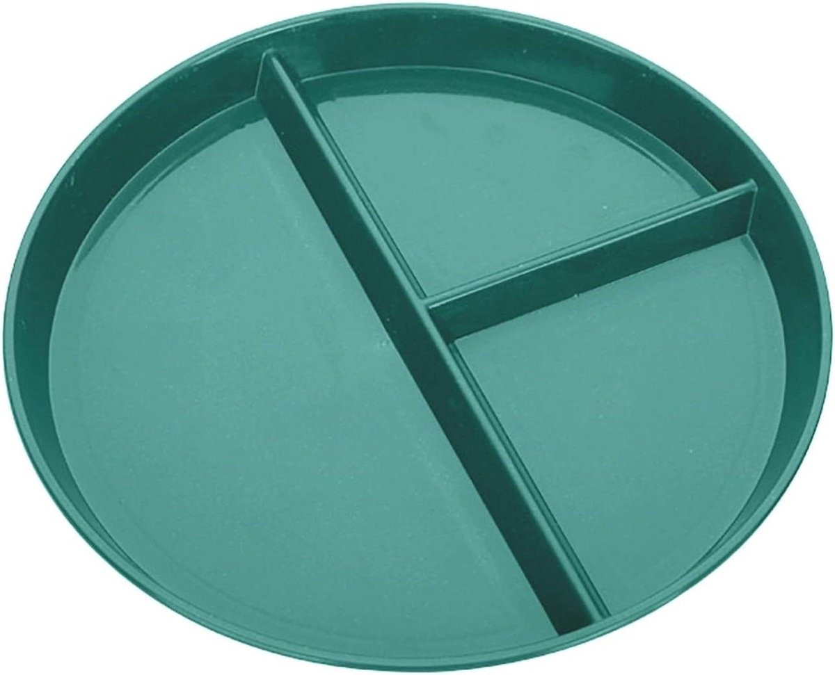 Dinerborden Set - Serviesborden - Picknick en Camping - Magnetronbestendig en Onbreekbaar - 22.6 cm Diameter - Marineblauw