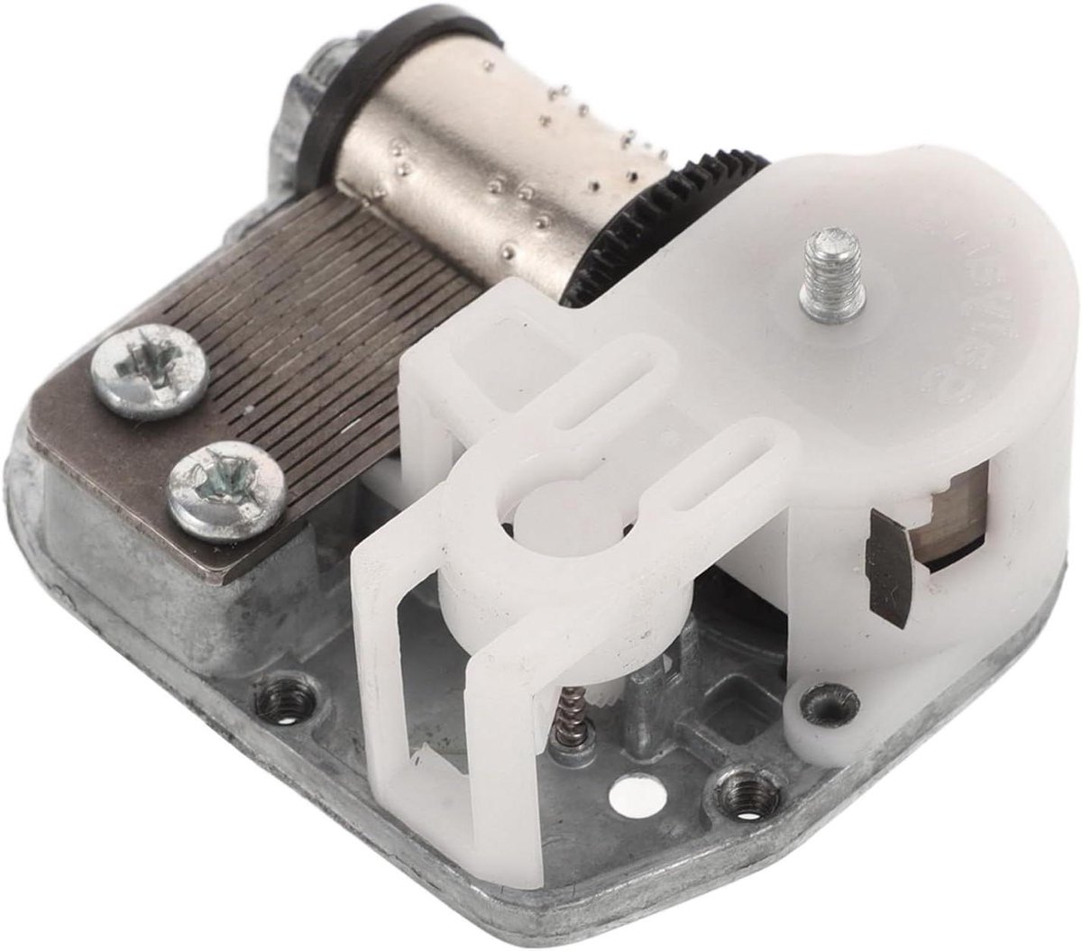 Muziekdoos Mechaniek - Opwindbaar Uurwerk - DIY Muziek Maken - Met Pauzefunctie - 5 x 4.5 x 3.5 cm - Zwart