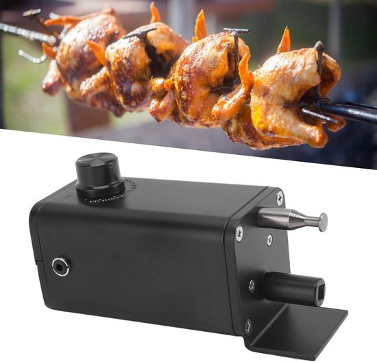 Grill Rotisserie Motor 65-70kgF BBQ Roast Rotator-Varken Geit Kip-Roaster van OneConcept — afbeelding 4