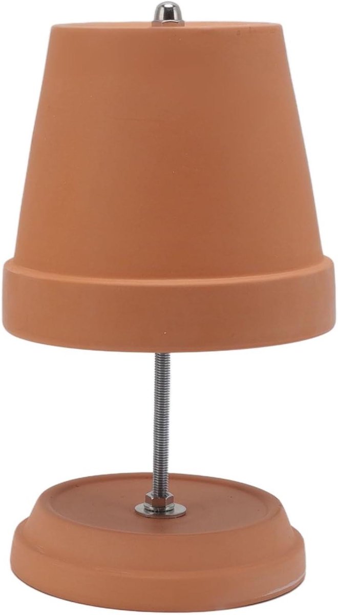 Keramische Potverwarmer - Theelichtoven - Gezelligheid Creëren - Dubbelwandig Ontwerp - Voor 4-6 Kaarsen - Terracotta