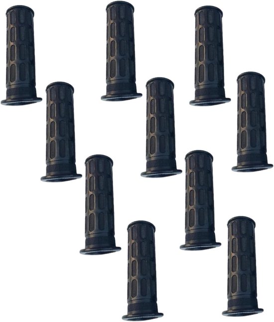 Handvatten Set - Gereedschap Handvatten - Tuinonderhoud Verbeteren - Ergonomische Grip - 10 Stuks - Zwart — afbeelding 3